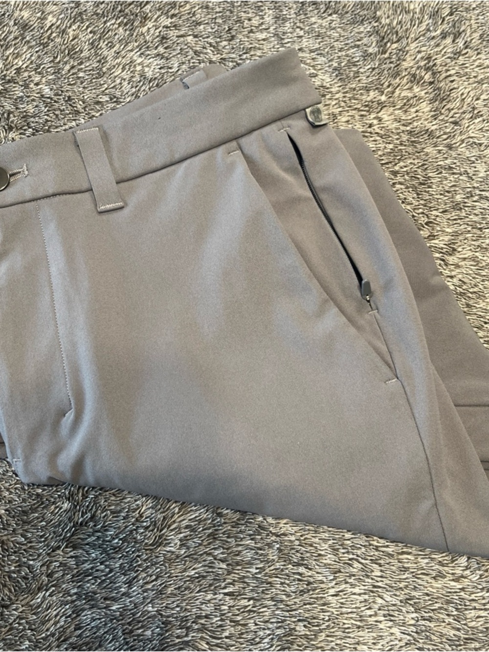 Lululemon ABC Pant Warpstreme Slim Fit Grey Size 32 x 29